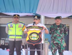 Polres OKI Gelar Apel Pengamanan Malam Tahun Baru 2026