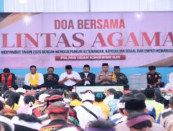Sambut Tahun 2026, Polres OKI Gelar Doa Bersama Lintas Agama