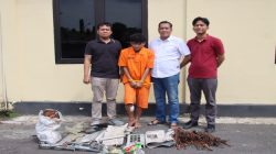 Tim Gabungan Polres OKI Berhasil Tangkap Pelaku Pencuri AC Yang Beraksi di 7 TKP
