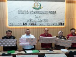 Kejati Sumsel Berhasil Selamatkan Keuangan Negara Sebesar 616 Milyar Dalam Perkara Dugaan Tipikor Pemberian Fasilitas Pinjaman Salah Satu Bank Pemerintah Kepada PT. BSS Dan PT. SAL