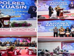 Pisah Sambut Kapolres Banyuasin Bupati : Pemkab Banyuasin Siap Bersinergi ‎