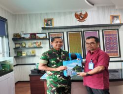 Pererat Silahturahmi Dandenzibang 1/II Palembang Sambangi Markas PT PLN (Persero) UP3 Lahat