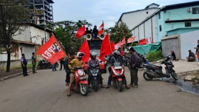 Mogok kerja PT Asia Palm Oleo Jaya Untuk Menuntut Keputusan Bersama Yang Telah Di Tanda Tangani