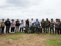 Sinergi TNI–Kementan, di Lokasi Cetak Sawah Rakyat OKI