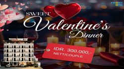 Ayo ! Rayakan Momen Kasih Sayang Di Sweet Moments Valentine Romantic Dinner di Kesuma Front One Boutique Hotel Palembang