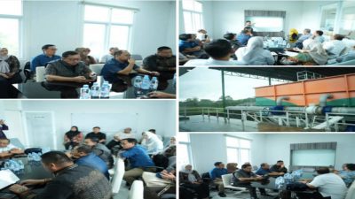 Sekda Tinjau Langsung Pengelolaan Air Bersih PT. MJI