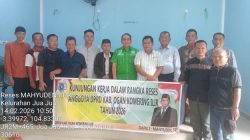 Reses di Kelurahan Jua – Jua, Mahyudin Tampung Usulan Pengaspalan, Pengecoran Jalan