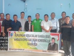 Reses di Kelurahan Jua – Jua, Mahyudin Tampung Usulan Pengaspalan, Pengecoran Jalan