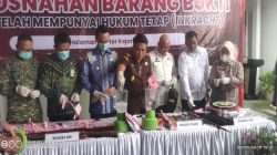 Kejari OKI Musnahkan Barang Bukti yang Telah Inkracht Periode September – Desember 2025