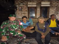 Patroli Malam Babinsa Inderalaya Di Bulan Sucu Ramadan Jaga Keamanan Wilayah