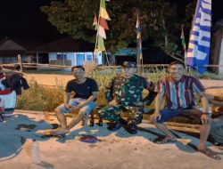 Koramil 402-10/Kayuagung Gelar Patroli Siskamling Keliling Ciptakan Desa Kepahyang Aman dan Kondusif Di Bulan Ramadan