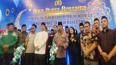 Buka Puasa Bareng OKP, Ormas hingga Mahasiswa, Kapolri Serukan Jaga Persatuan-Dukung Program Pemerintah