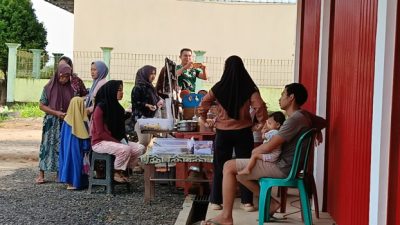 Manfaatkan Halaman Koperasi Merah Putih, Kodim 0402/OKI-OI Gelar Bazar Ramadan yang Banjir Pengunjung