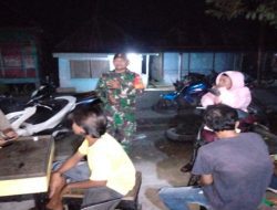Kegiatan Patroli Siskamling di Desa Simpang Pelabuhan Dalam Berakhir Aman dan Lancar