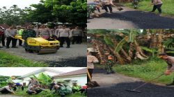 Melalui Gerakan Indonesia Asri, Koramil 402-10/Kayuagung Tanamkan Kepedulian Lingkungan