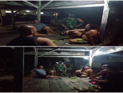 Tingkatkan Keamanan Lingkungan, Babinsa Gencar Laksanakan Patroli Siskamling Di Desa Makarti Mulya