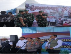 Perkuat Sinergitas TNI–Polri, Dandim 0402/OKI-OI Hadiri Penanaman Jagung Serentak Bersama Kapolri di Ogan Ilir