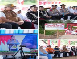 Sekda Banyuasin Hadiri Rapat Zoom Meeting Terkait Kunker Kapolri