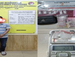 Dua Titik Transaksi Sabu di Palembang Digerebek Polisi, 12 Paket Diamankan