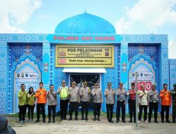 Pamatwil Polda Sumsel Cek Posyan Celikah dan Mako Polres OKI, Pastikan Kesiapan Pengamanan Operasi Ketupat 2026