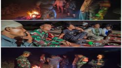 Babinsa 402-14/Air Sugihan, Intens Patroli di Malam Takbiran, Pastikan Keamanan Warga