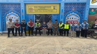 Jaga Stamina di Lapangan, Polres OKI Periksa Kesehatan Personel Ops Ketupat Musi 2026