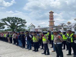 Polres OKI Pastikan Hari Kedua Midang Morge Siwe Berjalan Aman dan Kondusif