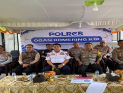 Polres OKI Ikuti Zoom Bersama Kapolri Bahas Antisipasi Arus Balik Idul Fitri 1447 H
