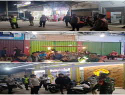 Pasca Lebaran, Babinsa 402-10/Kayuagung, Komduk Tetap Patroli Siskamling, Jaga Kondisi Kamtibmas