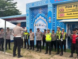 Polres OKI Antisipasi Puncak Arus Balik Akhir Pekan, Posyan Tetap Siaga Meski Ops Ketupat Berakhir