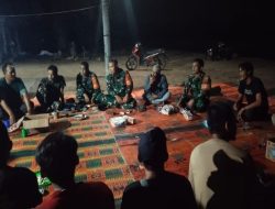 Patroli Siskamling Bersama Babinsa, Bukti Nyata Kedekatan TNI dengan Rakyat