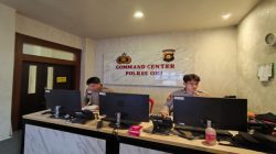 Respons Cepat 110 Polres OKI, Anak Pemudik Tertinggal di Tol Berhasil Dipertemukan Kembali