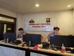 Respons Cepat 110 Polres OKI, Anak Pemudik Tertinggal di Tol Berhasil Dipertemukan Kembali