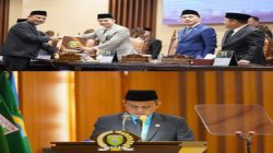 Rapat Paripurna XXXIV Dengan Agenda Penyampaian Laporan Hasil Kerja Sementara Pansus DPRD Sumatera Selatan