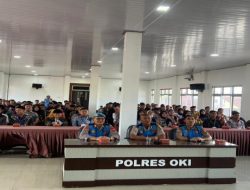 Polres OKI Tegaskan Rekrutmen Polri Bersih dan Transparan Lewat Penandatanganan Pakta Integritas