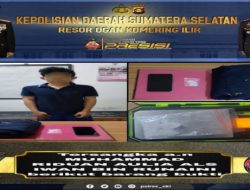 Satresnarkoba Polres OKI Ringkus Pengedar Sabu dalam Transaksi Langsung di SPBU Muara Baru