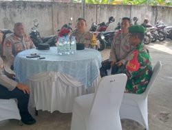 Polres OKI Amankan Ibadah Kamis Putih dan Jumat Agung, Kapolres Eko Rubiyanto Turun Langsung