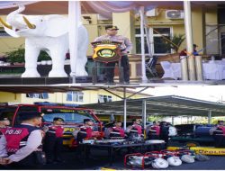 Antisipasi Karhutla, Polres OKI Pastikan Kesiapan Kendaraan dan Peralatan