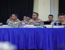 Kapolres OKI Hadiri Taklimat Awal Audit Itwasda Tahap I dan GO TW I 2026, Kapolda Sumsel Tekankan Anev dan Kinerja