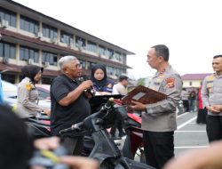 Ditreskrimum Polda Sumsel Ungkap Ribuan Kasus 3C, 497 Kendaraan Dikembalikan ke Korban