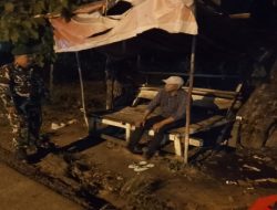 Cegah Gangguan Kamtibmas, Babinsa 402-04/Tg Raja Gencarkan Patroli Siskamling