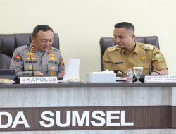 Kapolda Sumsel Ikuti Arahan Wakapolri Antisipasi El Nino “Godzilla”, Perkuat Kesiapsiagaan Karhutla