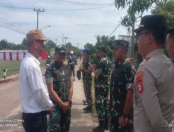 Dandim 0402/OKI-OI Dampingi Pangdam II/Sriwijaya Kunjungan Kerja ke OKI dan OI