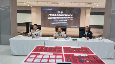 Imigrasi Kelas I Bekasi Gelar Press Conference Terkait Penindakan Keimigrasian