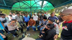 Polres OKI Kawal Aksi Damai Warga Pedamaran, Tuntutan Lahan 800 Hektare di PT Tania Selatan