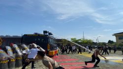 Polres OKI Gelar Simulasi Sispamkota 2026, Siap Layani Penyampaian Aspirasi Masyarakat