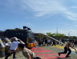 Polres OKI Gelar Simulasi Sispamkota 2026, Siap Layani Penyampaian Aspirasi Masyarakat