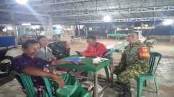 Sinergi TNI dan Warga : Patroli Siskamling Wujudkan Kamtibmas yang Kondusif Di Desa Kerta Mukti