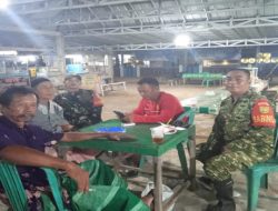 Sinergi TNI dan Warga : Patroli Siskamling Wujudkan Kamtibmas yang Kondusif Di Desa Kerta Mukti