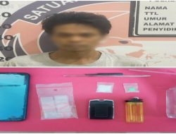 Satresnarkoba Polres OKI Ungkap Kasus Narkotika di Kayuagung, Satu Tersangka Ditangkap